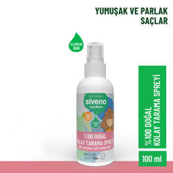 Siveno %100 Doğal Çocuklar İçin Kolay Tarama Spreyi 100 ml - 2