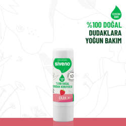 Siveno %100 Doğal Dudak Koruyucu Çilekli 6 gr - 5