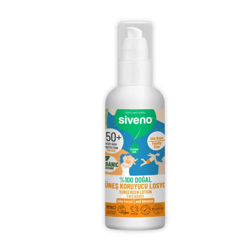 Siveno %100 Doğal Güneş Koruyucu Losyon 100 ml - 1