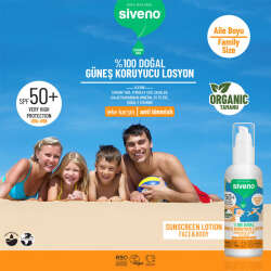 Siveno %100 Doğal Güneş Koruyucu Losyon 100 ml - 2