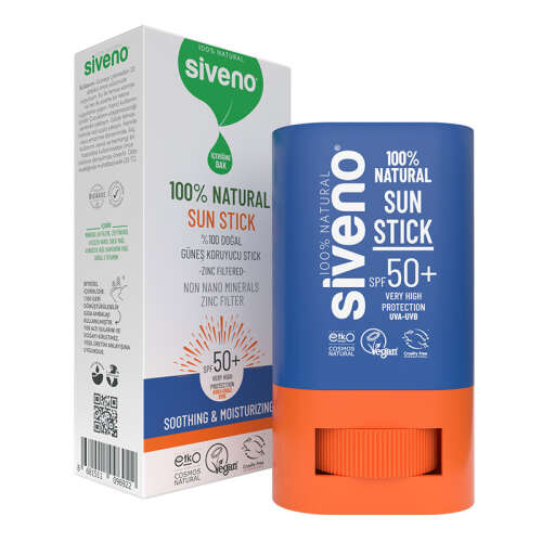 Siveno %100 Doğal Güneş Koruyucu Stick 15 gr - Siveno