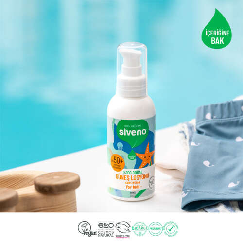 Siveno %100 Doğal Güneş Losyonu 100 ml - 3