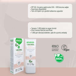 Siveno %100 Doğal Renkli Yüz Güneş Kremi 30 ml - 4