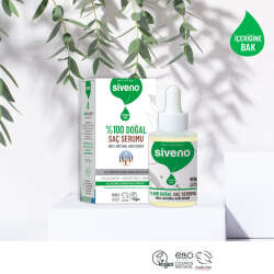 Siveno %100 Doğal Saç Bakım Serumu 30 ml - 3