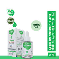 Siveno %100 Doğal Saç Bakım Serumu 30 ml - 2
