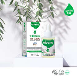 Siveno %100 Doğal Saç Bakım Serumu 30 ml - 4
