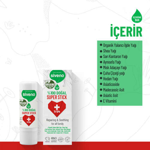 Siveno %100 Doğal Süper Stick 6 gr - 4