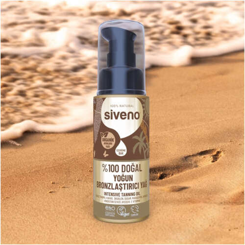 Siveno %100 Doğal Yoğun Bronzlaştırıcı Yağ 50 ml - 4
