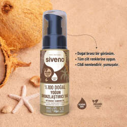 Siveno %100 Doğal Yoğun Bronzlaştırıcı Yağ 50 ml - 6