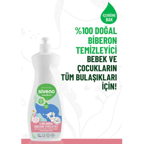 Siveno Baby Doğal Emzik ve Biberon Temizleyici 500 ml - 3