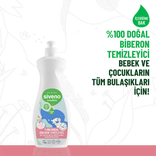Siveno Baby Doğal Emzik ve Biberon Temizleyici 500 ml - 3