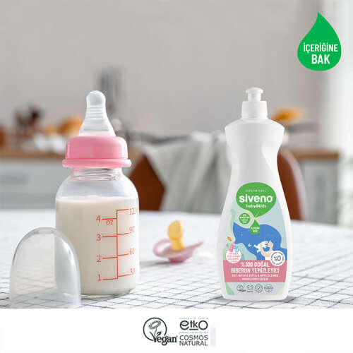 Siveno Baby Doğal Emzik ve Biberon Temizleyici 500 ml - 5