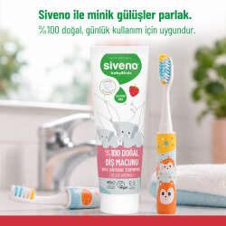 Siveno Bebek ve Çocuklar İçin Diş Macunu 50 ml - Çilekli - 5