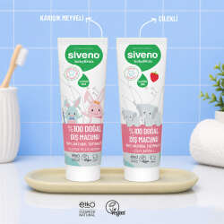 Siveno Bebek ve Çocuklar İçin Diş Macunu 50 ml - Çilekli - 6