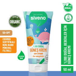 Siveno Bebekler için Doğal Güneş Kremi Spf50+ 50 ml - 3