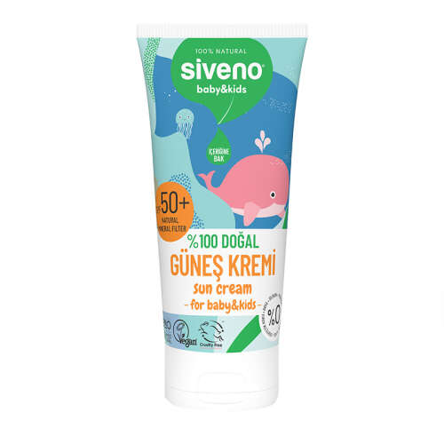 Siveno Bebekler için Doğal Güneş Kremi Spf50+ 50 ml - Siveno