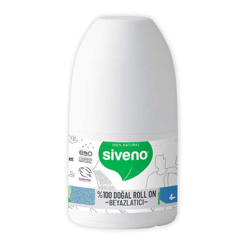Siveno Beyazlatıcı Etkili Doğal Roll On 50 ml - 2