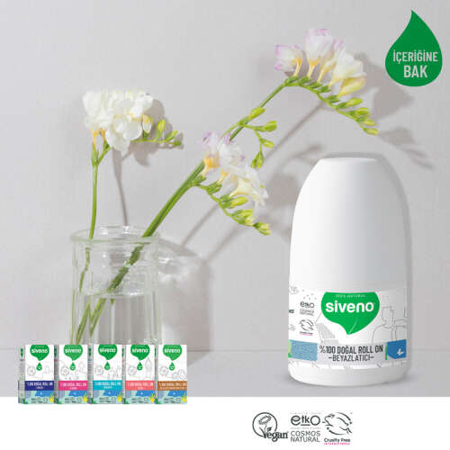 Siveno Beyazlatıcı Etkili Doğal Roll On 50 ml - 5