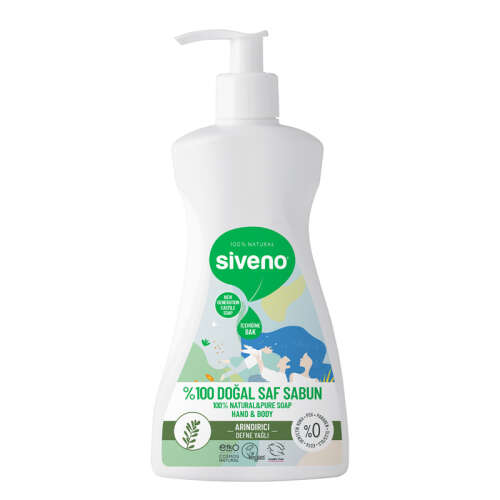 Siveno Defne Yağlı Doğal Sıvı Sabun 300 ml - Siveno
