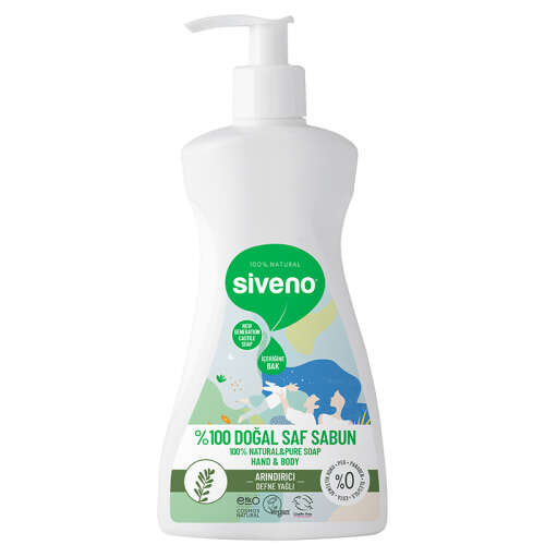 Siveno Defne Yağlı Doğal Sıvı Sabun 300 ml - Siveno