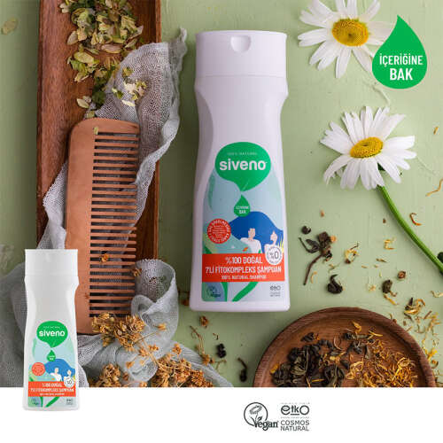 Siveno Doğal 7li Fitokompleks Şampuan 300 ml - 3