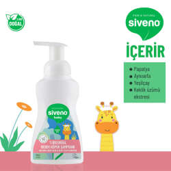 Siveno Doğal Bebek Köpük Şampuanı 250 ml - 1