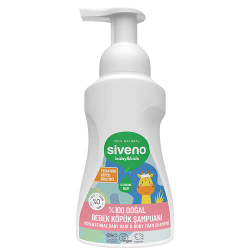 Siveno Doğal Bebek Köpük Şampuanı 250 ml - Siveno