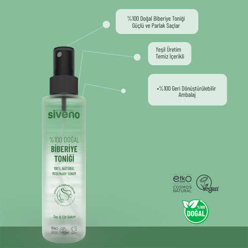 Siveno Doğal Biberiye Toniği 150 ml - 5