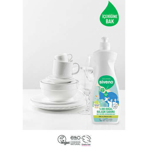 Siveno Doğal Bulaşık Sabunu 500 ml - 4