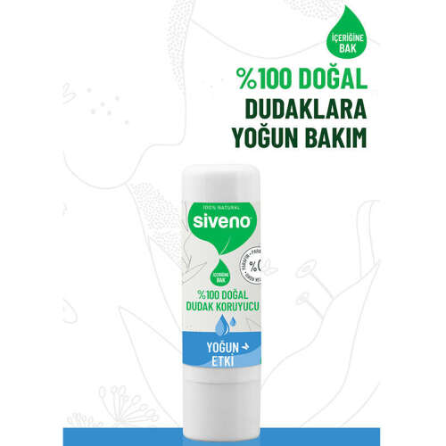 Siveno Doğal Dudak Koruyucu Yoğun Etki 6 gr - 3
