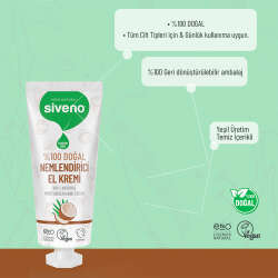 Siveno Doğal El ve Vücut Kremi Hindistan Cevizi Avokado Yoğun Nemlendirici Vegan 30 ml - 5