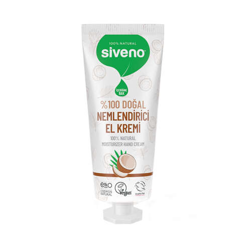 Siveno Doğal El ve Vücut Kremi Hindistan Cevizi Avokado Yoğun Nemlendirici Vegan 30 ml - Siveno