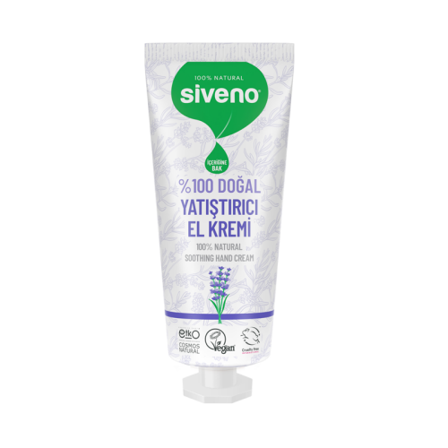 Siveno Doğal El ve Vücut Kremi Lavanta Yoğun Nemlendirici Vegan 30 ml - 1