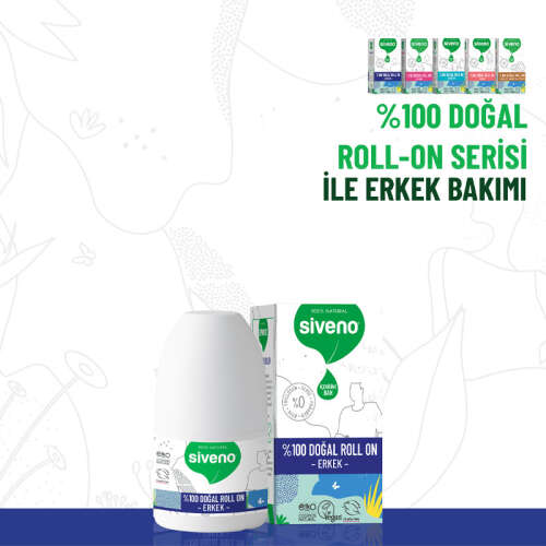 Siveno Doğal Erkekler için Roll-On 50 ml - 1