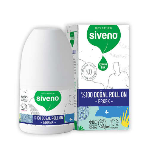 Siveno Doğal Erkekler için Roll-On 50 ml - 2