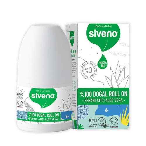 Siveno Doğal Ferahlatıcı Aloe Vera Özlü Roll-On 50 ml - 1