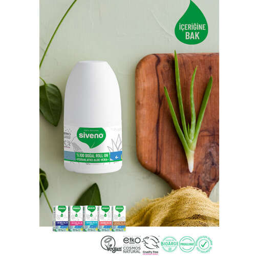 Siveno Doğal Ferahlatıcı Aloe Vera Özlü Roll-On 50 ml - 5
