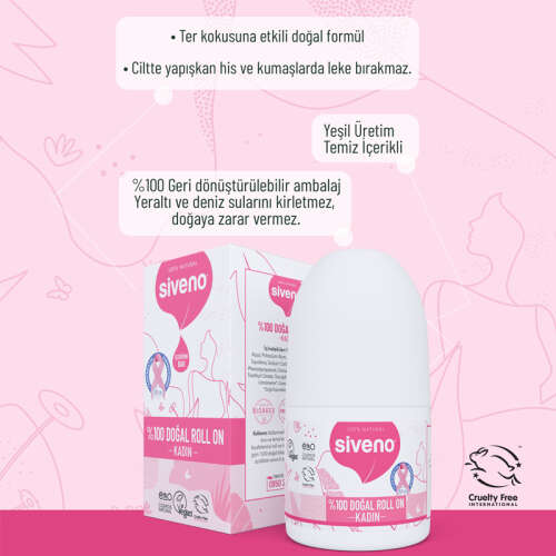 Siveno Doğal Kadınlar İçin Roll-On 50 ml - 3