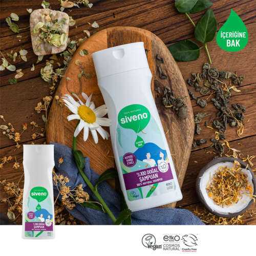 Siveno Doğal Kepeğe Karşı Etkili Şampuan 300 ml - 5