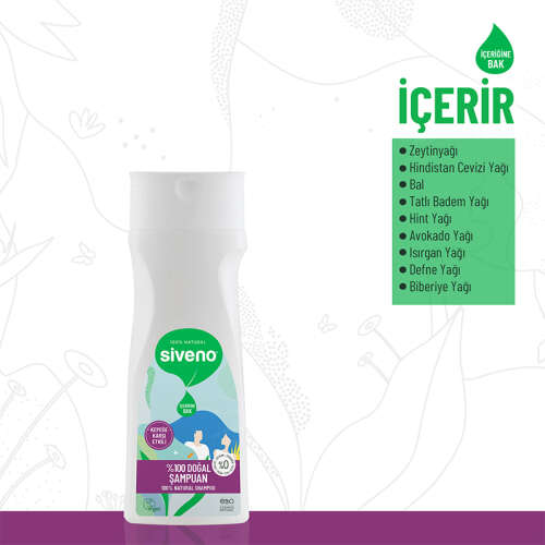 Siveno Doğal Kepeğe Karşı Etkili Şampuan 300 ml - 4