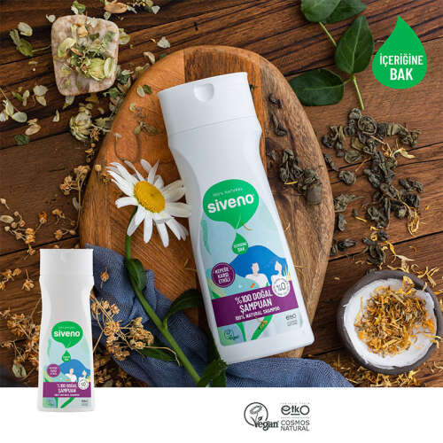 Siveno Doğal Kepeğe Karşı Etkili Şampuan 300 ml - 5