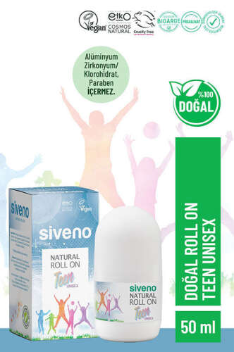Siveno Doğal Roll-On Teen Unisex 50 ml - 3