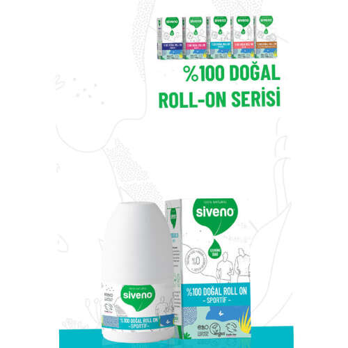 Siveno Doğal Sportive Roll-On 50 ml - 3