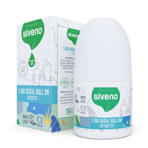 Siveno Doğal Sportive Roll-On 50 ml - 1