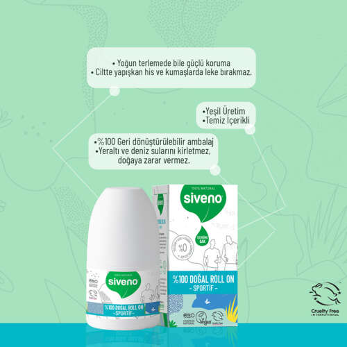 Siveno Doğal Sportive Roll-On 50 ml - 4