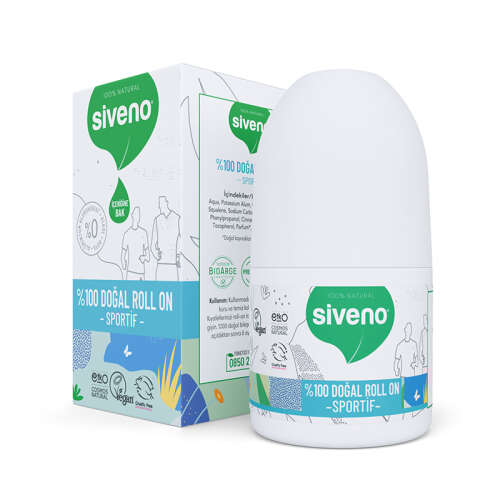 Siveno Doğal Sportif Roll-On 50 ml - Siveno
