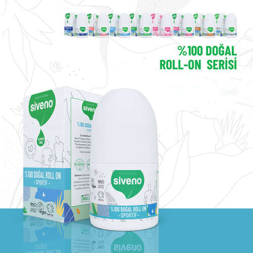 Siveno Doğal Sportive Roll-On 50 ml - 4