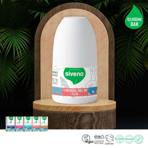 Siveno Doğal Teen Pink Roll-On 50 ml - 1