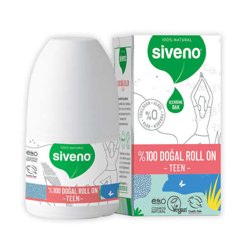 Siveno Doğal Teen Pink Roll-On 50 ml - 2
