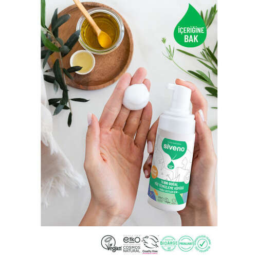 Siveno Doğal Yüz Temizleme Köpüğü 100 ml - 3